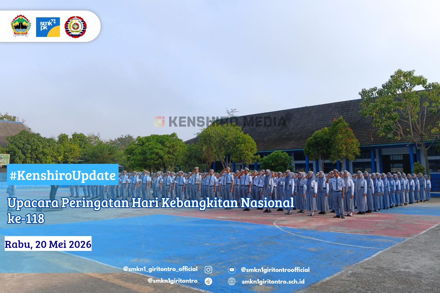 Upacara Peringatan Hari Kebangkitan Nasional ke-118