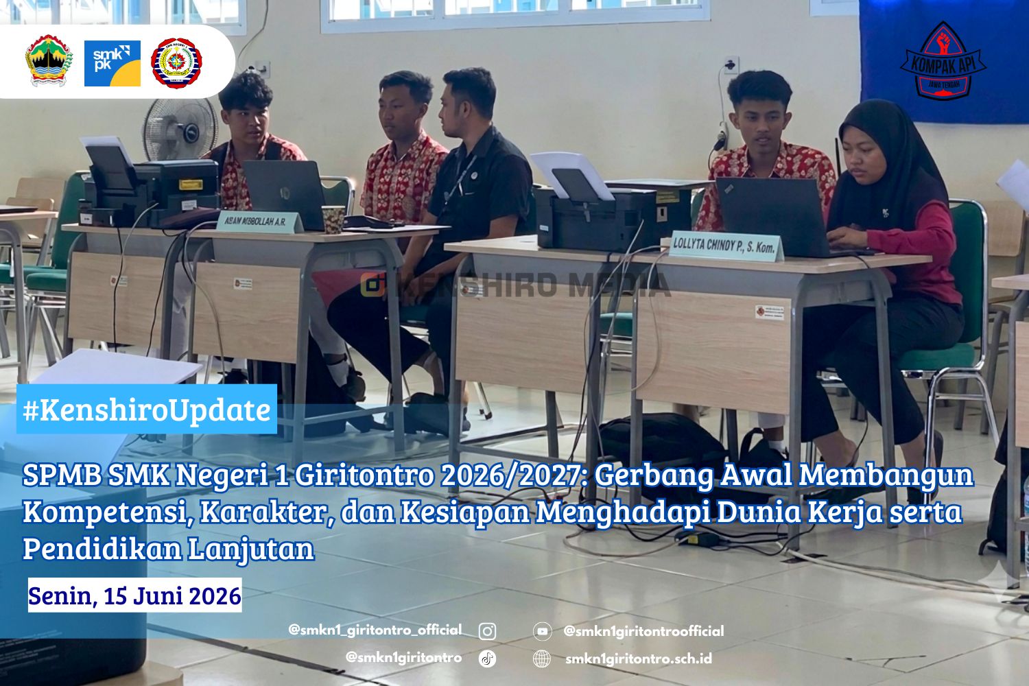 SPMB SMK Negeri 1 Giritontro 2026/2027: Gerbang Awal Membangun Kompetensi, Karakter, dan Kesiapan Menghadapi Dunia Kerja serta Pendidikan Lanjutan
